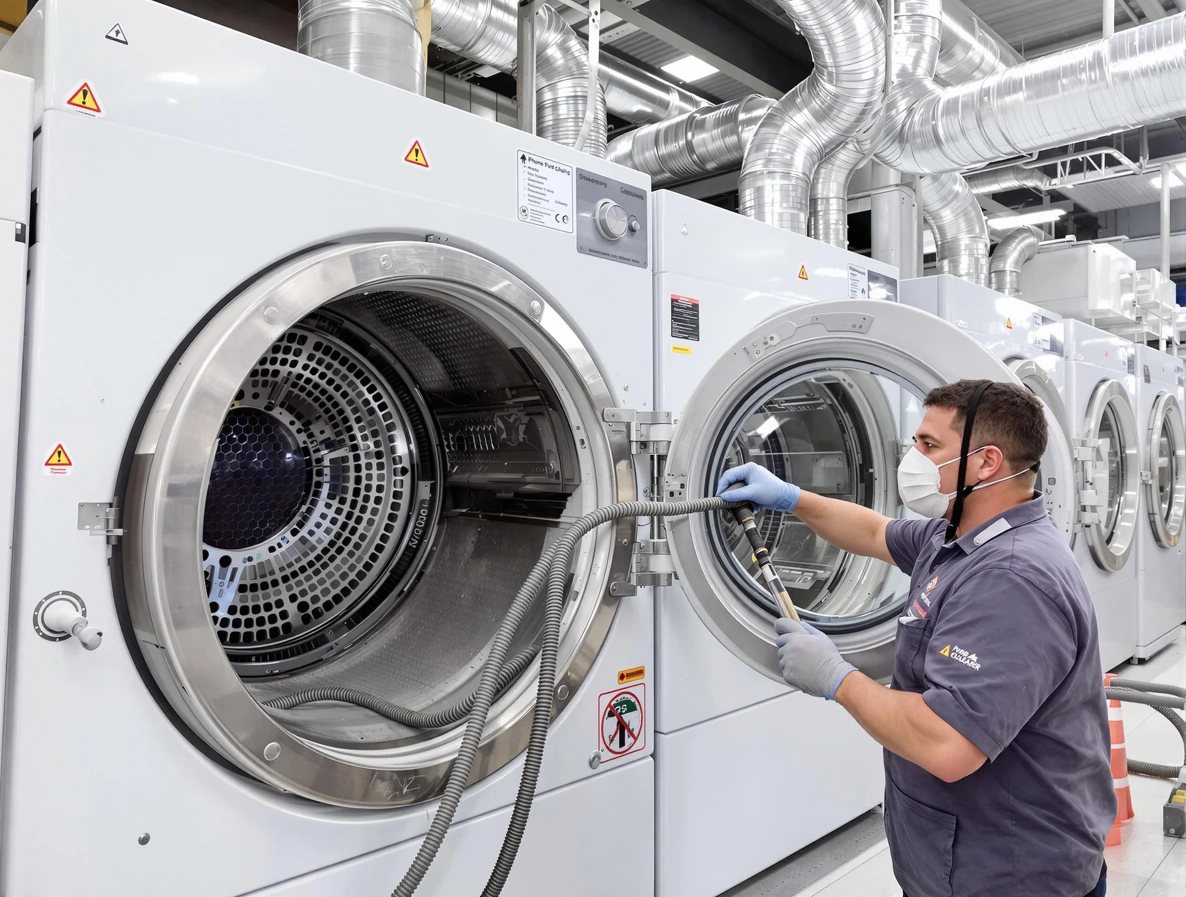 Industrial-grade dryer vent cleaning by Washington Dryer Vent Cleaning in Washington